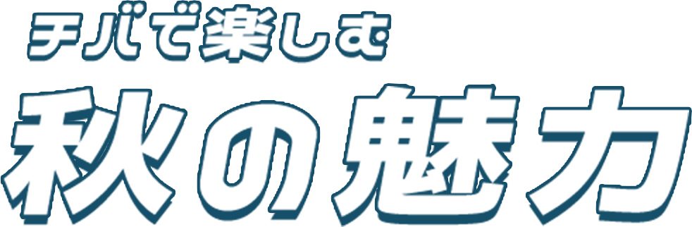 チバで楽しむ 秋の魅力