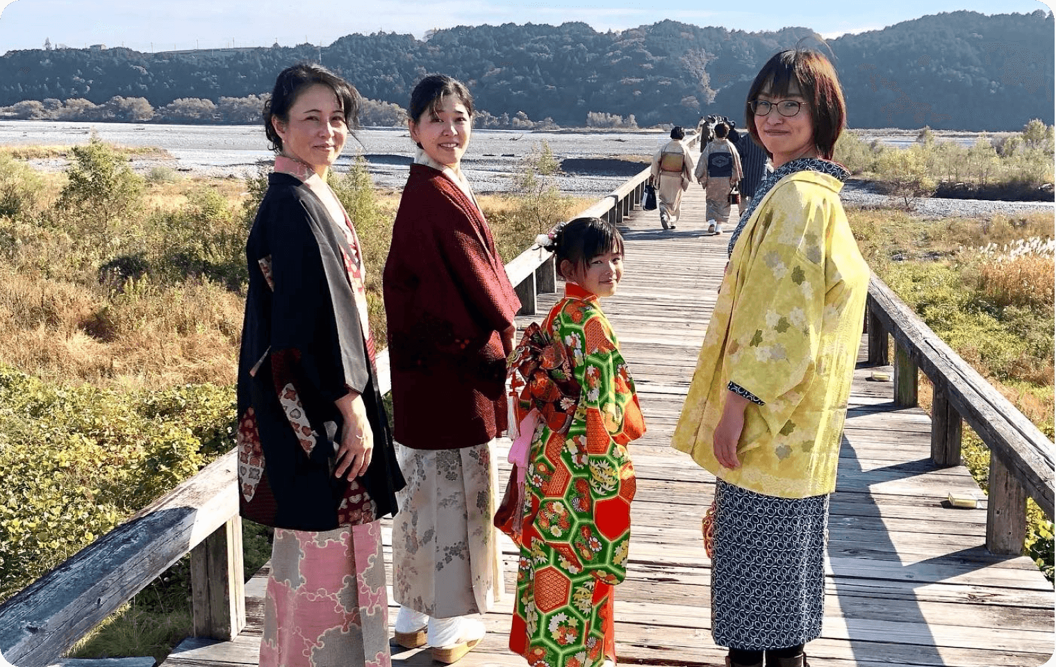 江戸風情残る宿場町を着物でお散歩&静岡茶いっぷく体験！のイメージ画像