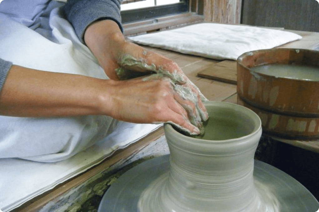 桃山時代から続く陶芸のまちで日本文化を感じる美濃焼づくりのイメージ画像